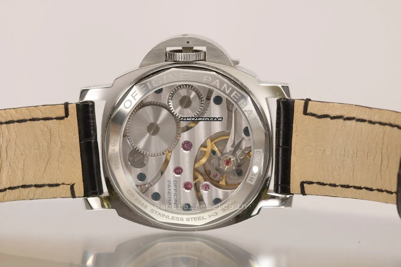 Alternative view of Quality Imitation Panerai Luminor Base 44mm Steel Case Mens/unisex Manual Winding Watch
