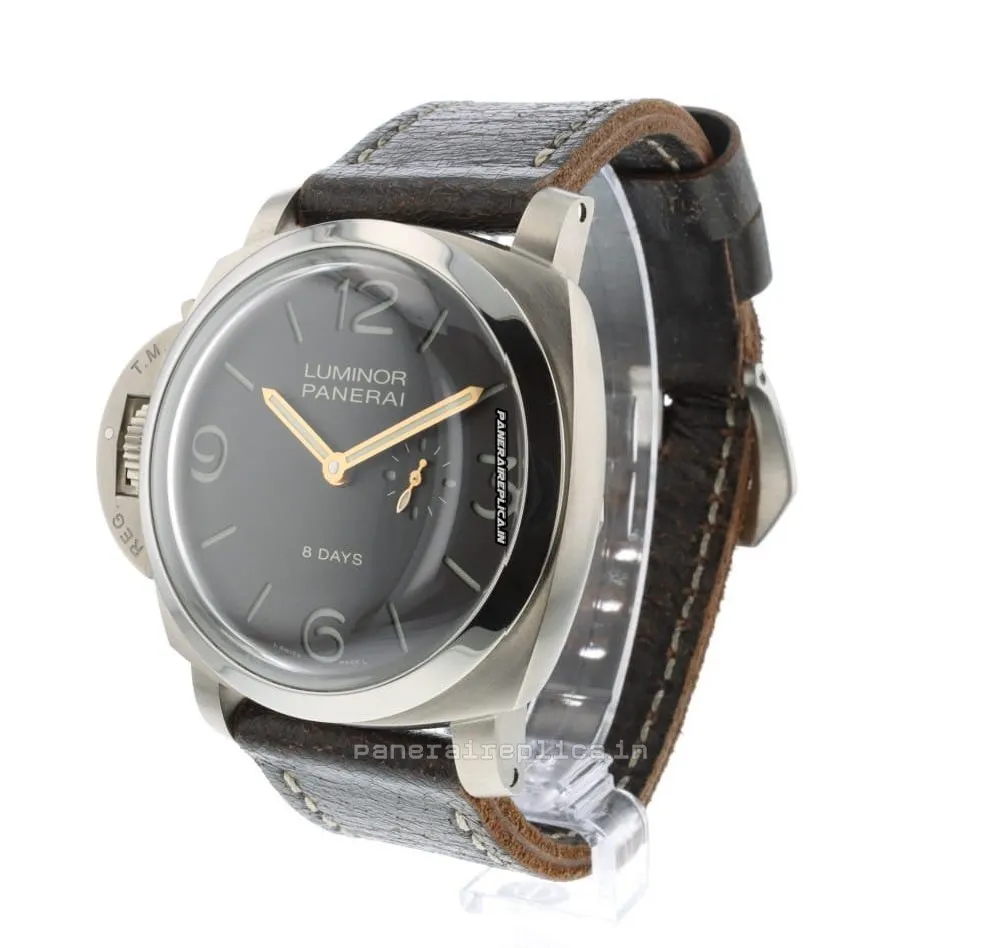 Alternative view of Best Replica Panerai Special Editions 47mm Titanium Case Mens/unisex Manual Winding Watch