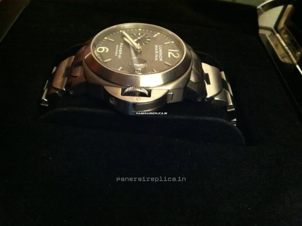 Alternative view of Great Fake Panerai Luminor Marina 44mm Titanium Case Mens/unisex Automatic Watch