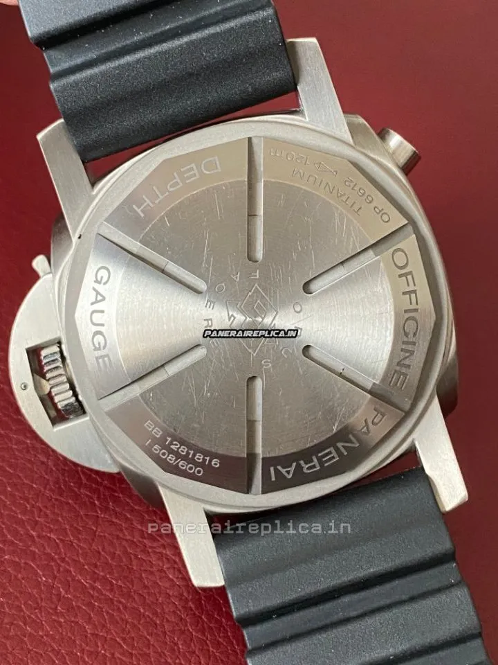 Alternative view of Wonderful Replica Panerai Luminor Submersible 47mm Titanium Case Mens/unisex Automatic Watch