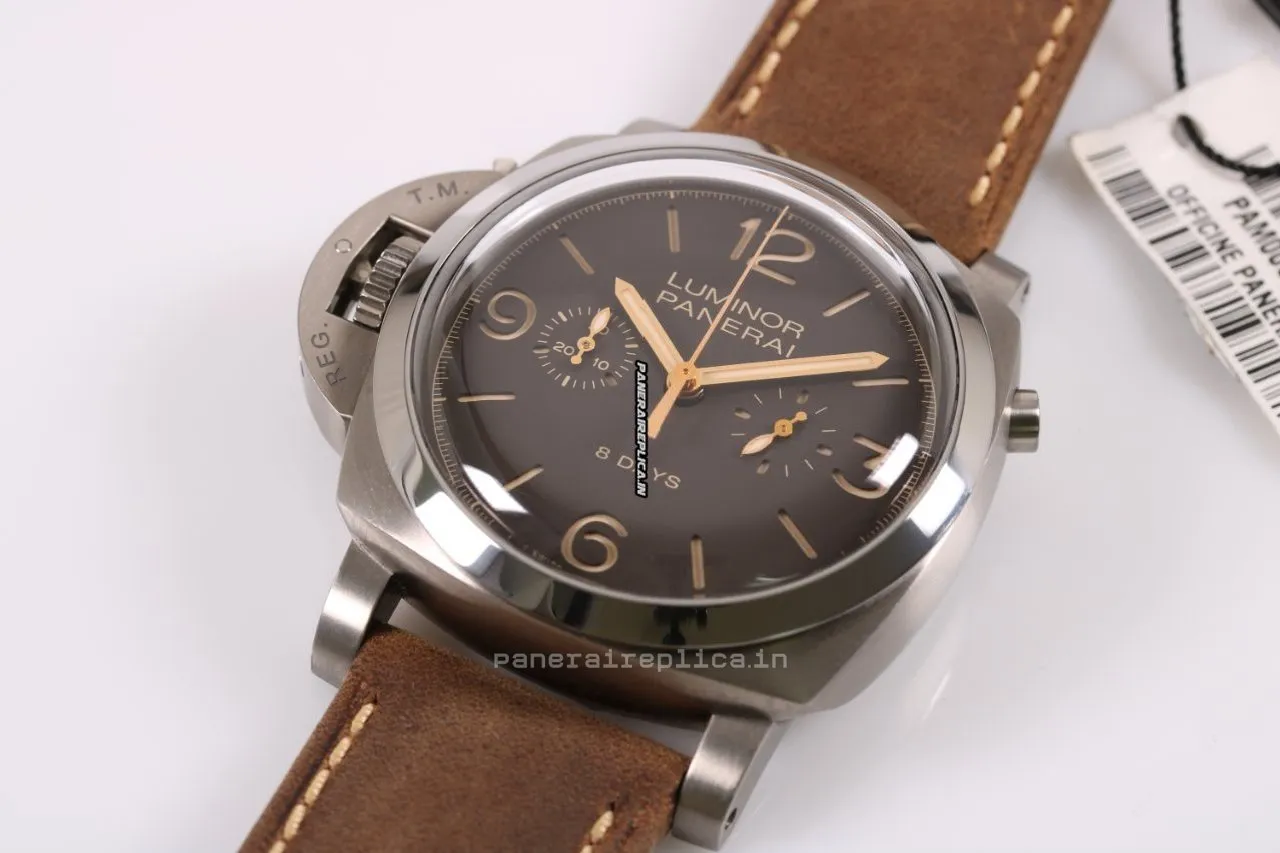 Good Replica Panerai Special Editions 47mm Titanium Case Mens/unisex Manual Winding Watch