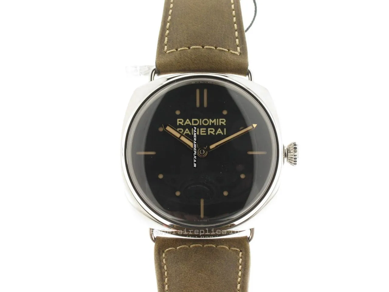 Superior Fake Panerai Radiomir 3 Days Gmt 47mm Steel Case Mens/unisex Manual Winding Watch