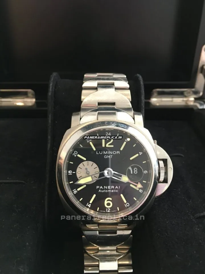 Quality Replicas Panerai Luminor Gmt Automatic 44mm Titanium Case Mens/unisex Automatic Watch