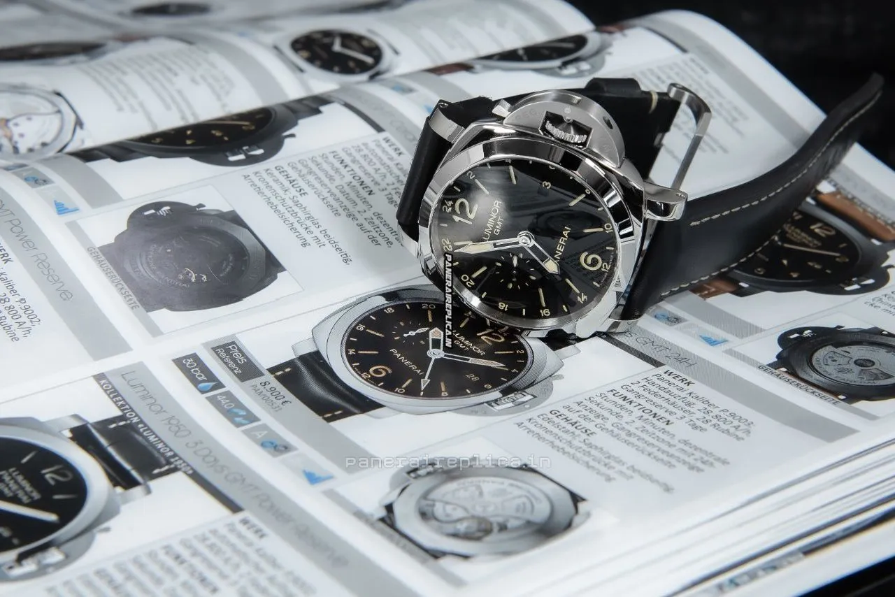 Alternative view of Attractive Replica Panerai Luminor 1950 44mm Steel Case Mens/unisex Automatic Watch