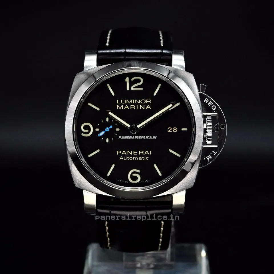 Alternative view of Appealing Fakes Panerai Luminor Marina 44mm Steel Case Mens/unisex Automatic Watch