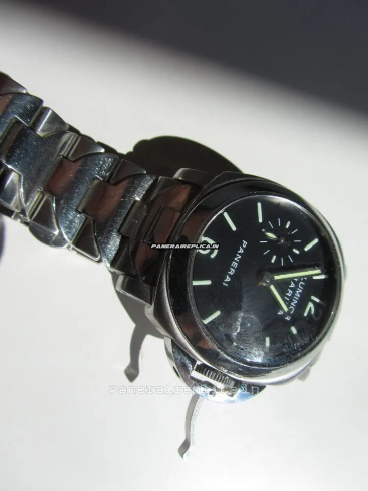 Alternative view of Well Made Copy Panerai Luminor Marina 40mm Steel Case Mens/unisex Automatic Watch