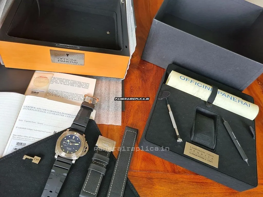 Alternative view of Wonderful Fakes Panerai Special Editions 47mm Titanium Case Mens/unisex Automatic Watch