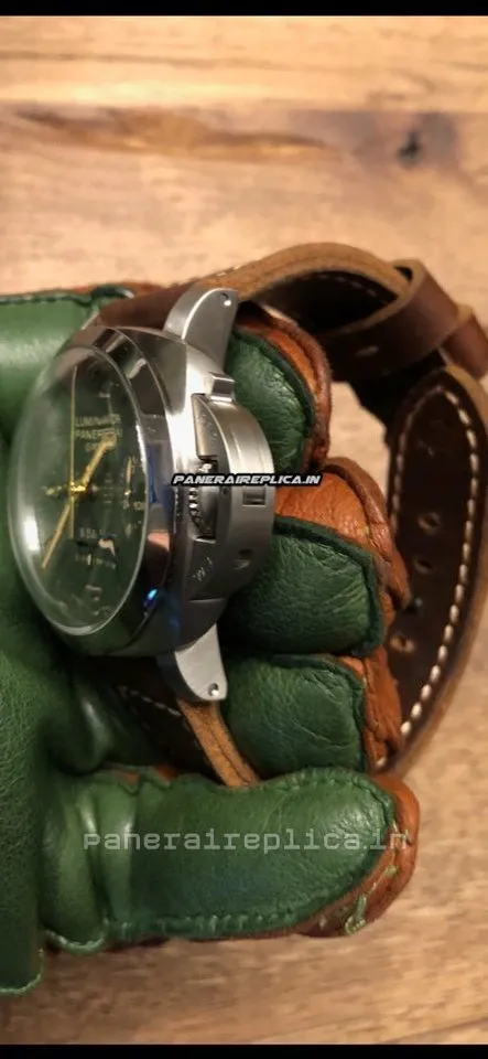 Alternative view of Best Imitation Panerai Luminor 1950 44mm Titanium Case Mens/unisex Manual Winding Watch