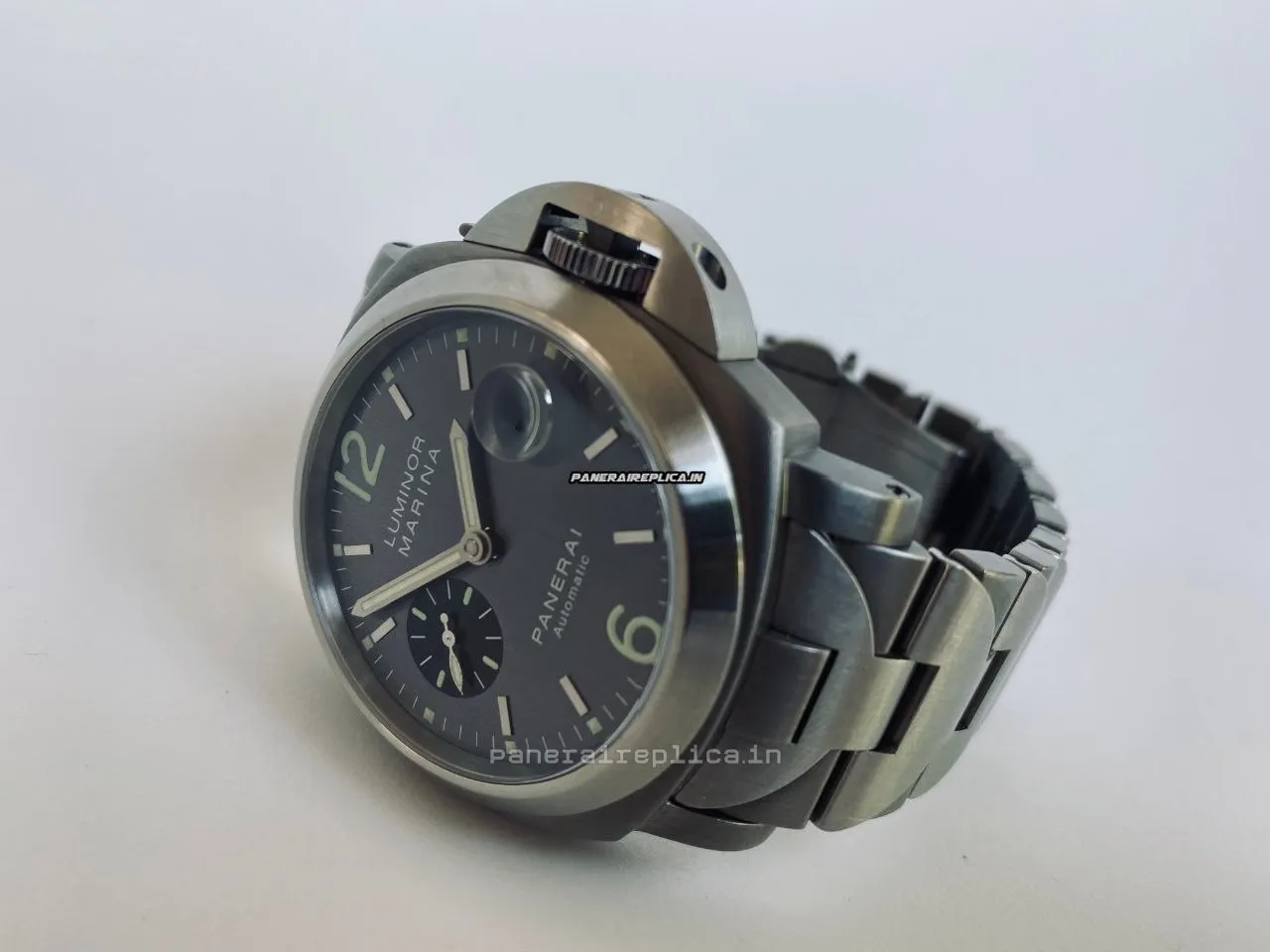 Alternative view of Beautiful Copies Panerai Luminor Marina 44mm Titanium Case Mens/unisex Automatic Watch