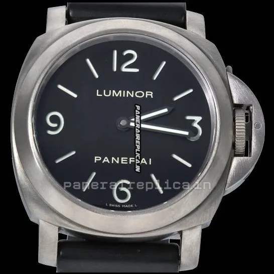 Design Fake Panerai Luminor Base 44mm Titanium Case Mens/unisex Manual Winding Watch