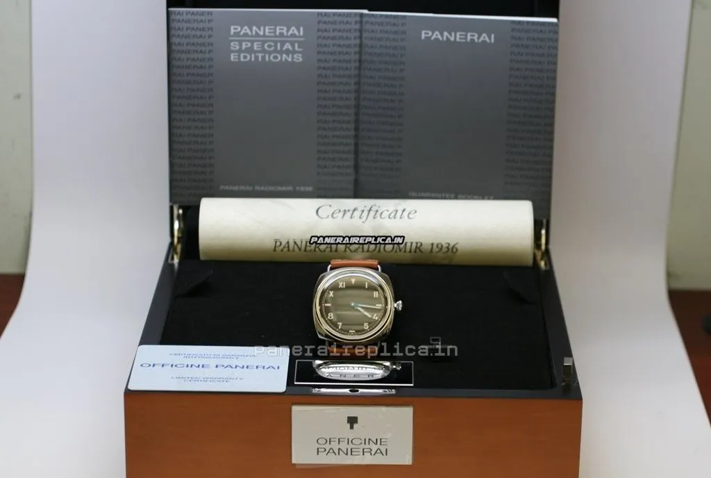 Alternative view of Stylish Fake Panerai Special Editions 47mm Steel Case Mens/unisex Manual Winding Watch