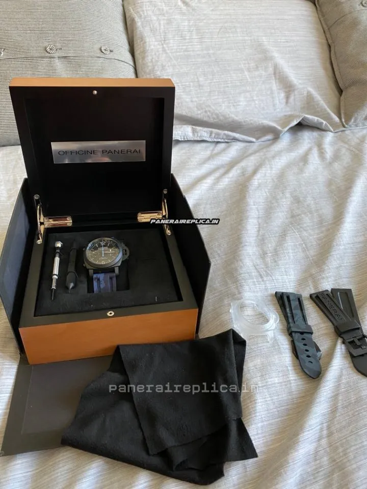 Alternative view of Unique Copies Panerai Luminor 44mm Ceramic Case Mens/unisex Automatic Watch