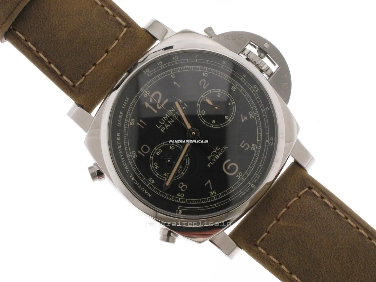 Alternative view of Cheap Replicas Panerai Luminor 1950 44mm Steel Case Mens/unisex Automatic Watch