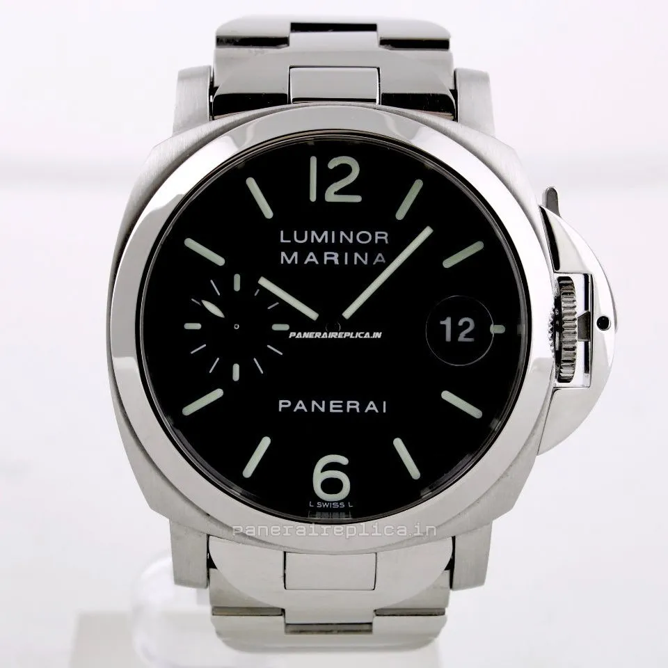 Alternative view of Lovely Fakes Panerai Luminor Marina 40mm Steel Case Mens/unisex Automatic Watch