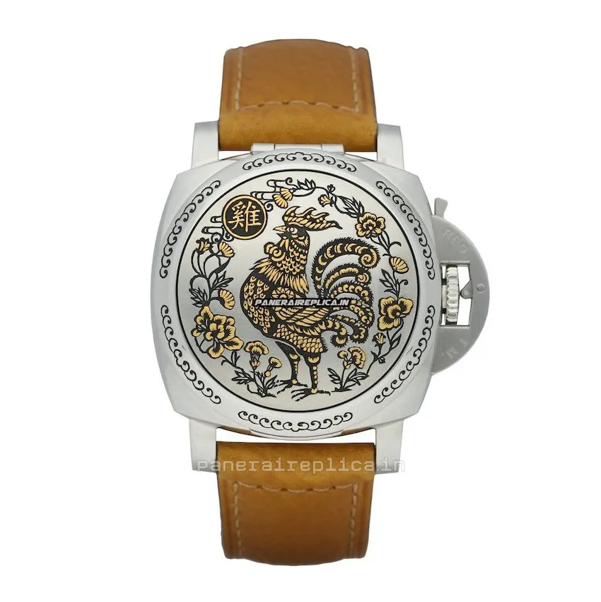 Aaa Fake Panerai Special Editions 44mmmm Steel Case Mens/unisex Automatic Watch
