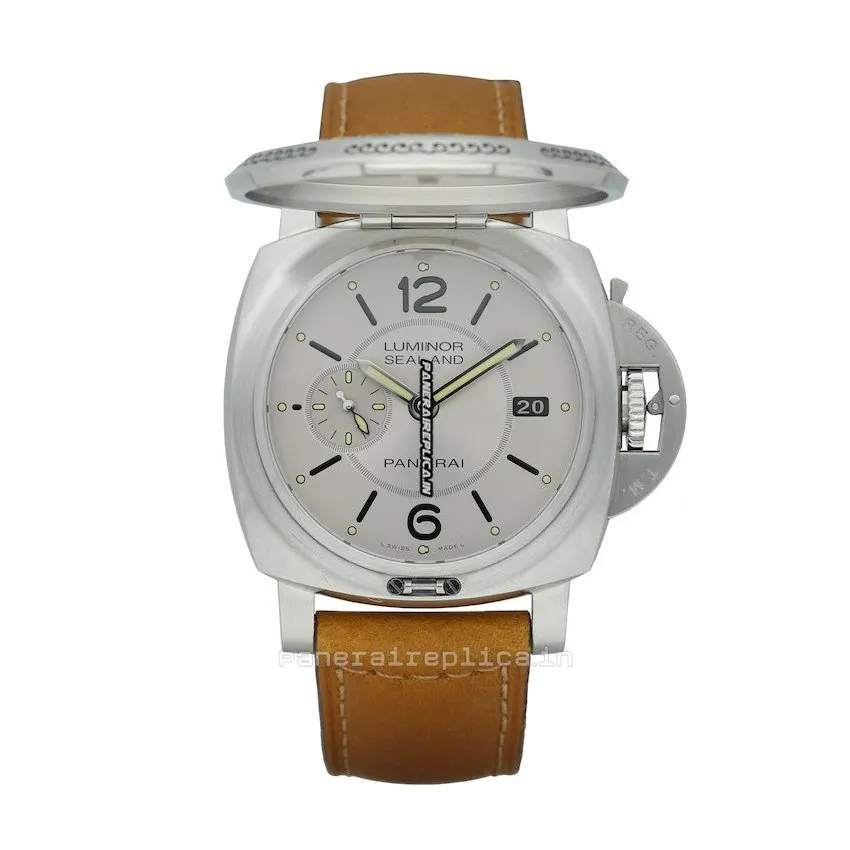 Alternative view of Aaa Fake Panerai Special Editions 44mmmm Steel Case Mens/unisex Automatic Watch