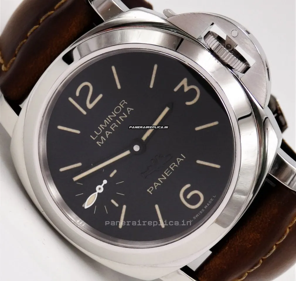 Alternative view of Lovely Replica Panerai Special Editions 44mm Steel Case Mens/unisex Manual Winding Watch