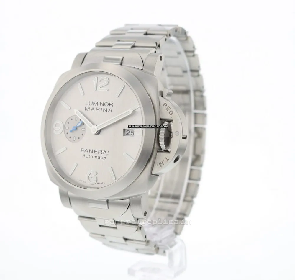 Alternative view of Appealing Replica Panerai Luminor Marina 44mm Steel Case Mens/unisex Automatic Watch