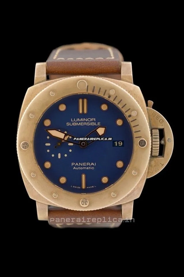 Luxury Replica Panerai Special Editions 47mm Bronze Case Automatic Watch