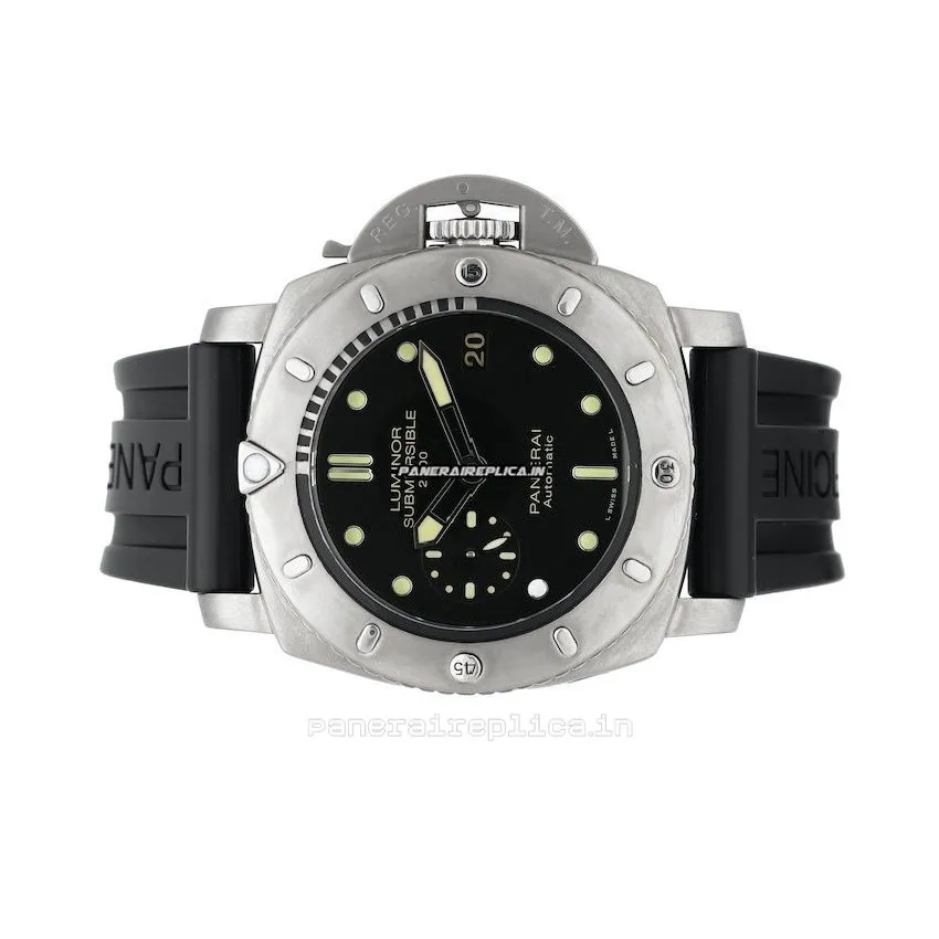 Alternative view of Remarkable Replicas Panerai Special Editions 47mm Titanium Case Mens/unisex Automatic Watch