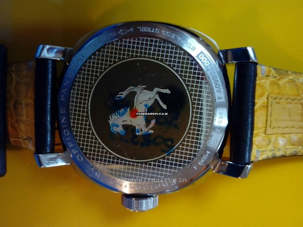 Alternative view of Awesome Fakes Panerai Ferrari 45x15mm Steel Case Mens/unisex Automatic Watch