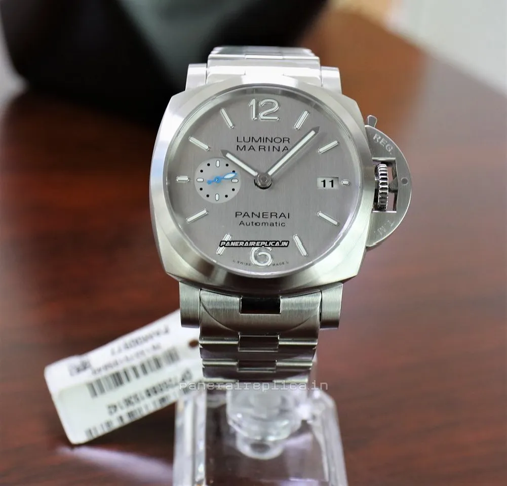 Alternative view of Nice Replica Panerai Luminor Marina 42mm Steel Case Mens/unisex Automatic Watch