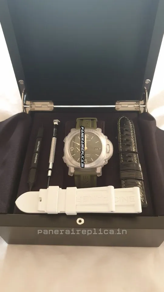 Alternative view of Great Replica Panerai Special Editions Steel Case Mens/unisex Automatic Watch