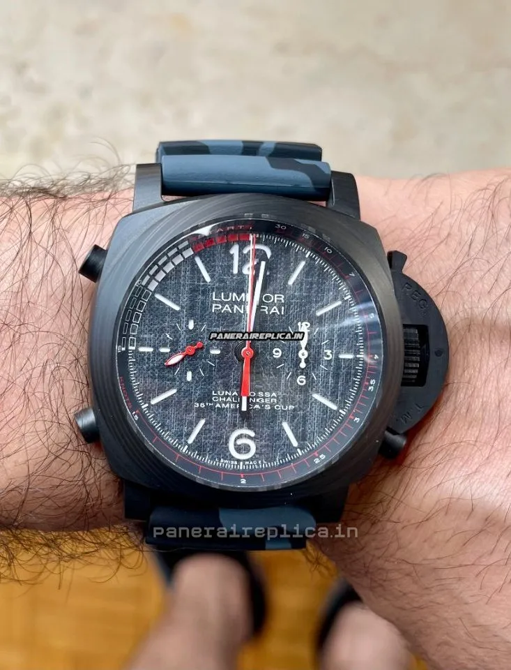 Recommend Fake Panerai Panerai Watches 47mm Carbon Case Mens/unisex Automatic Watch