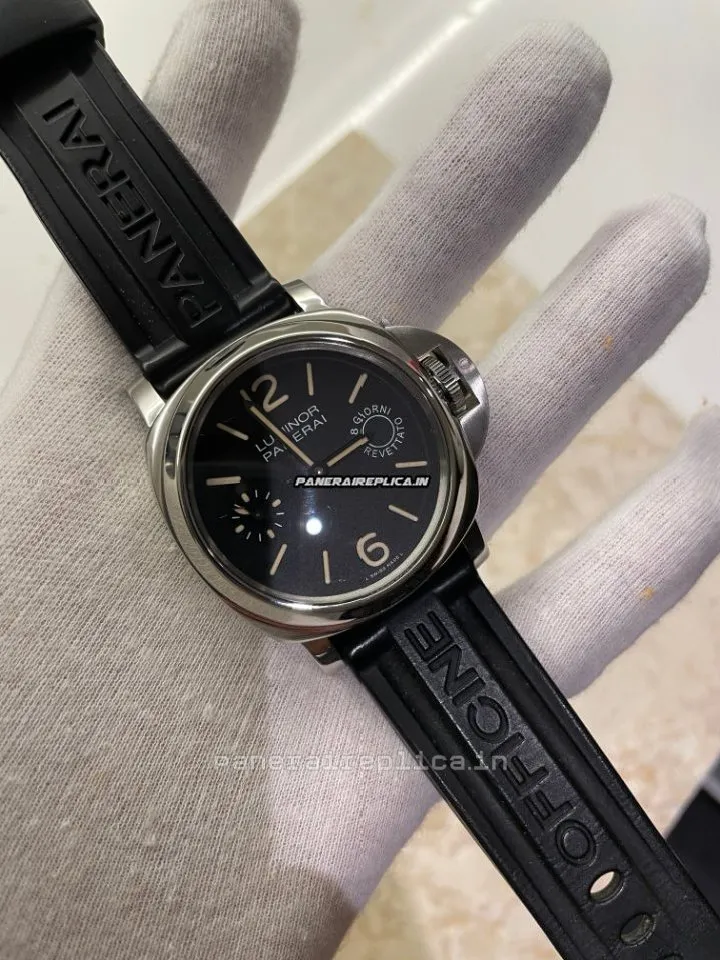 Alternative view of Popular Replicas Panerai Luminor Marina 44mm Steel Case Mens/unisex Manual Winding Watch
