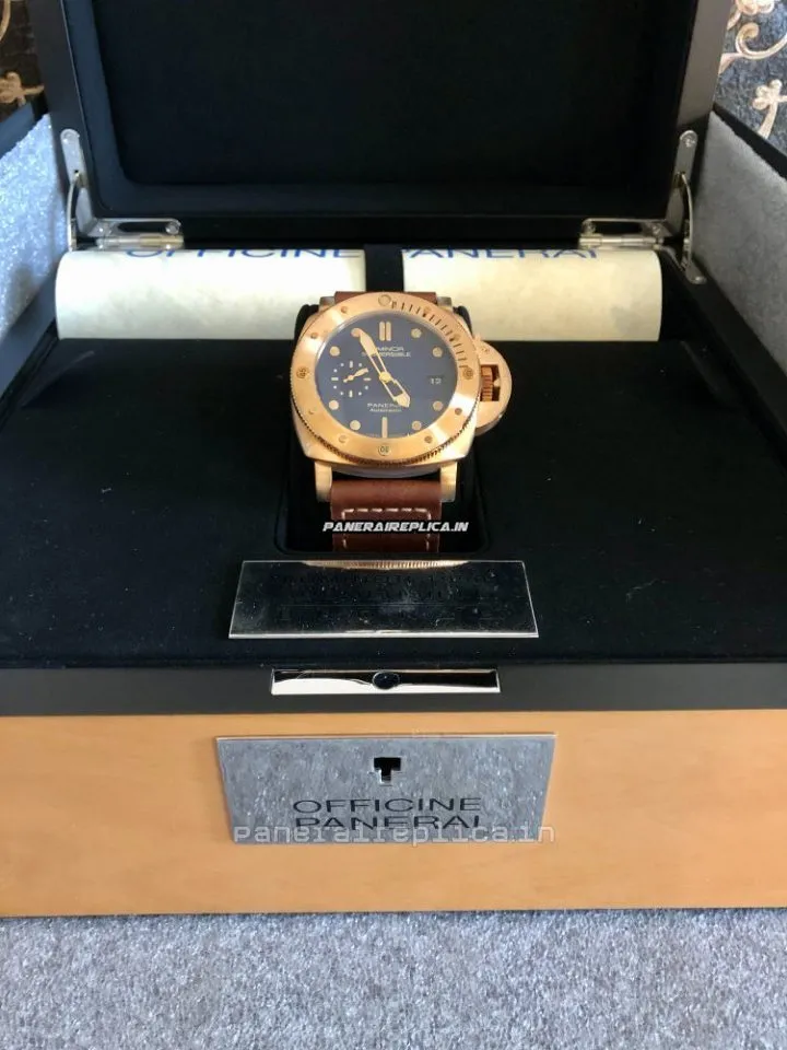 Amazing Replica Panerai Special Editions 47mm Bronze Case Mens/unisex Automatic Watch