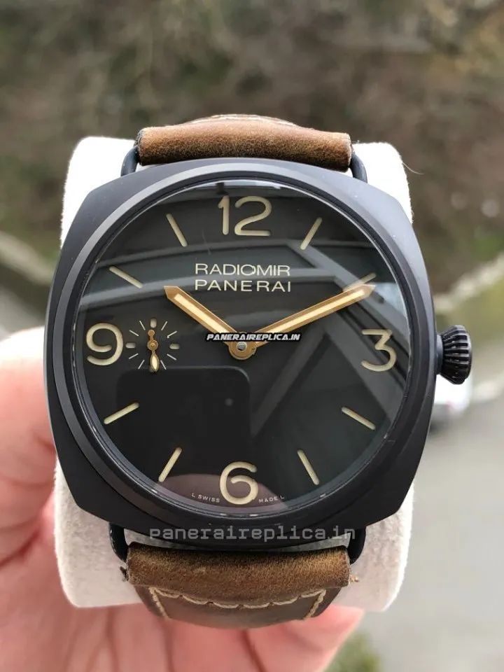 Distinctive Replica Panerai Radiomir 3 Days Gmt 47mm Ceramic Case Mens/unisex Manual Winding Watch
