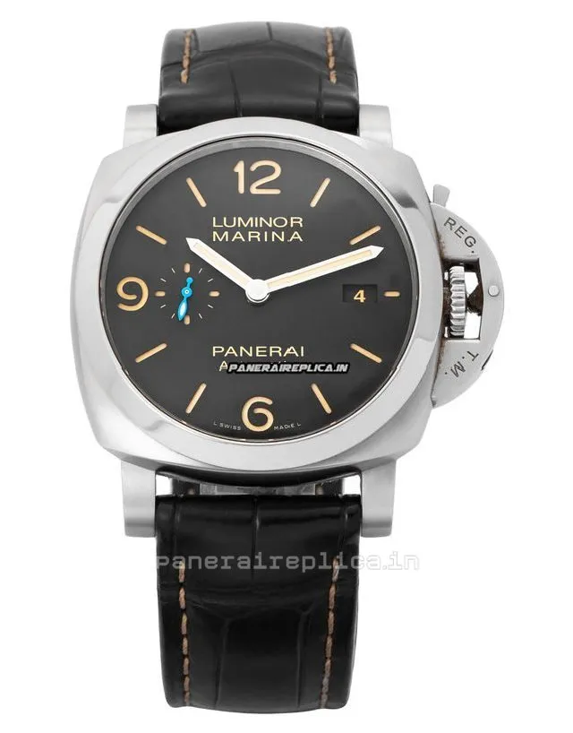 Alternative view of Attractive Fake Panerai Luminor Marina 44mm Steel Case Mens/unisex Automatic Watch