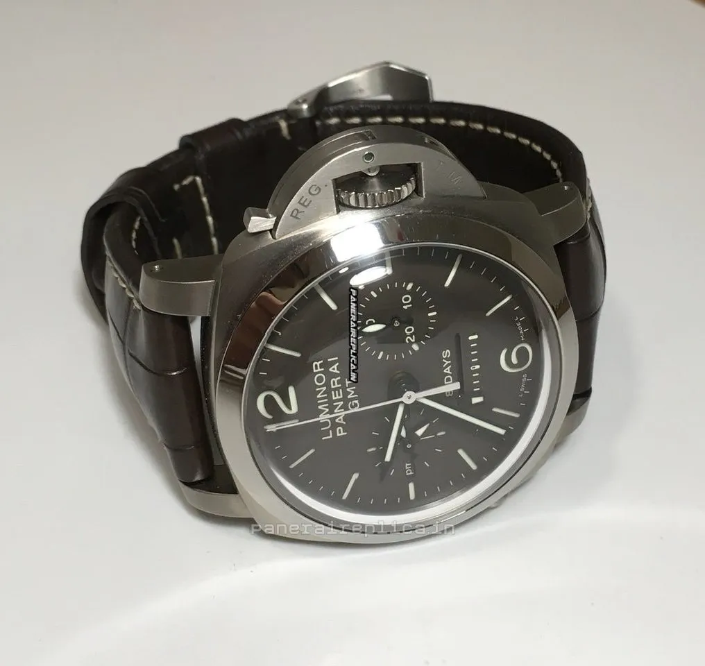 Alternative view of Inexpensive Fakes Panerai Luminor 1950 44mm Titanium Case Mens/unisex Manual Winding Watch