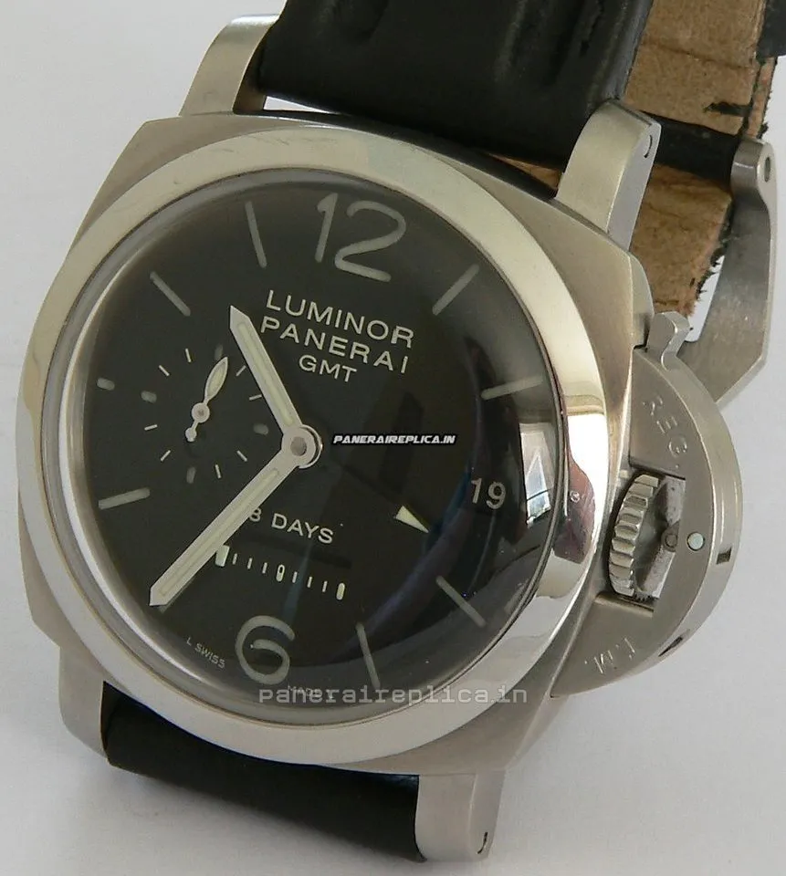 Alternative view of Exquisite Fake Panerai Luminor 1950 44mm Steel Case Mens/unisex Manual Winding Watch