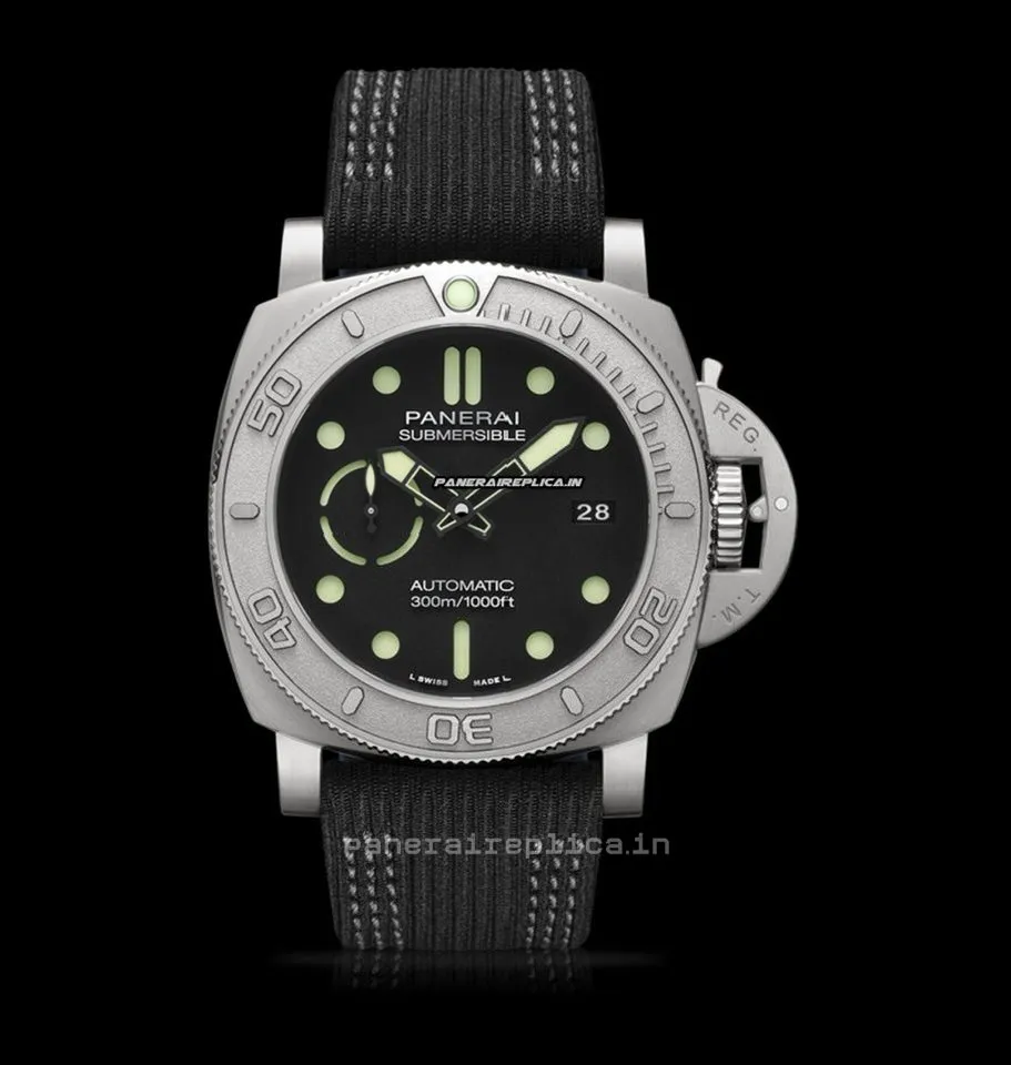 Aaa Replica Panerai Luminor Submersible 47mm Titanium Case Mens/unisex Automatic Watch
