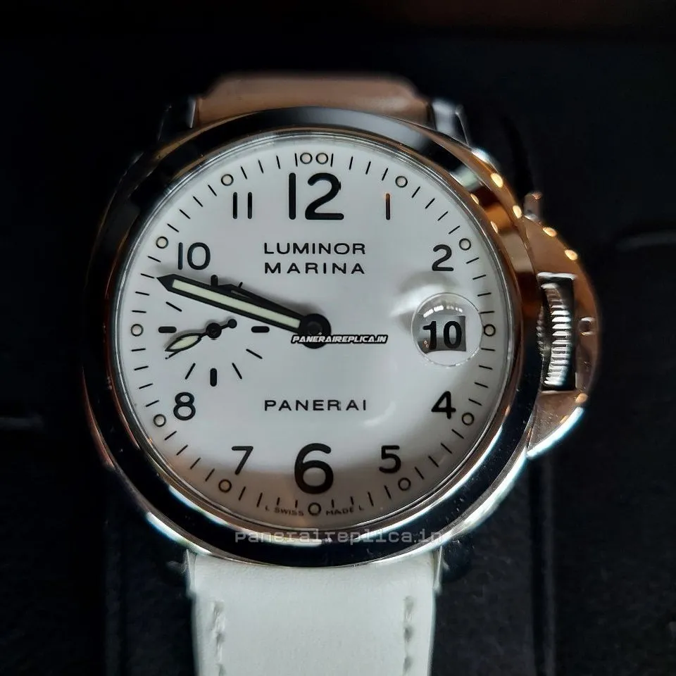 Alternative view of Beautiful Replica Panerai Luminor Marina 40x22mm Steel Case Mens/unisex Automatic Watch