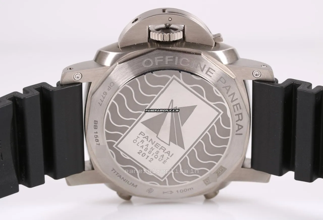 Alternative view of Remarkable Replica Panerai Special Editions 47mm Titanium Case Mens/unisex Manual Winding Watch