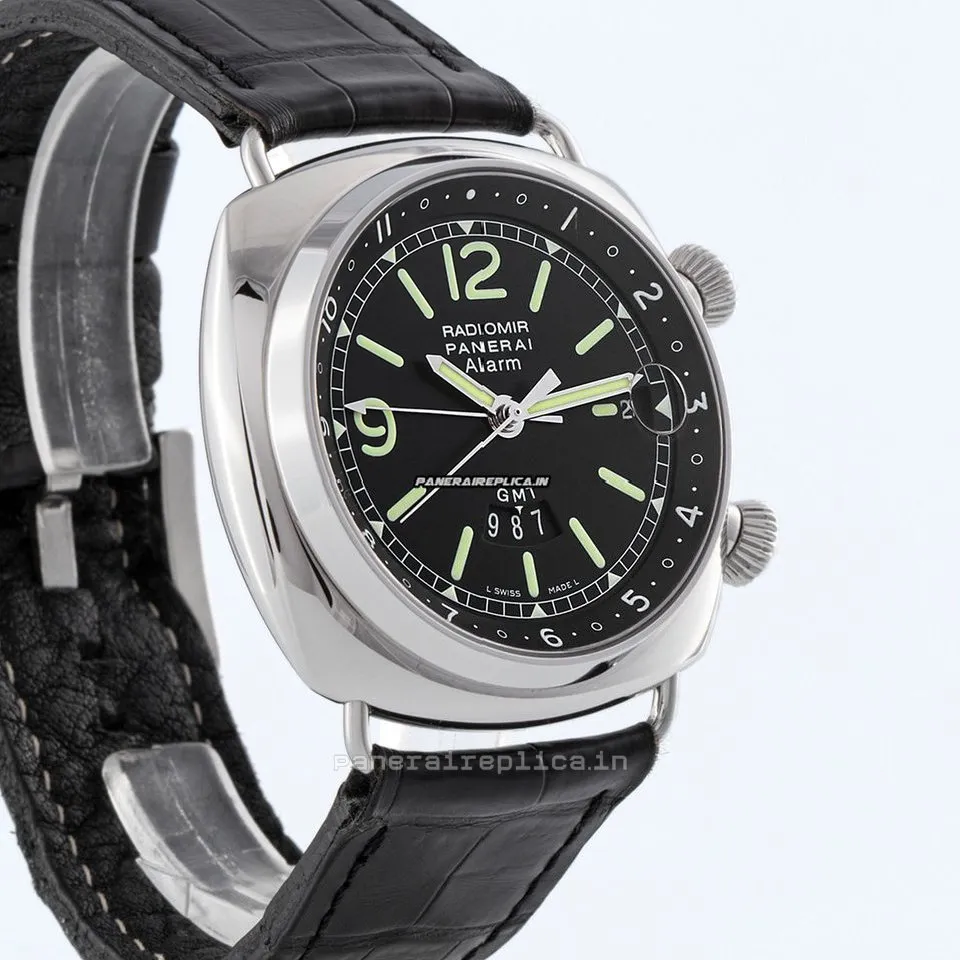 Beautiful Clone Panerai Radiomir Gmt 42mm Steel Case Mens/unisex Automatic Watch