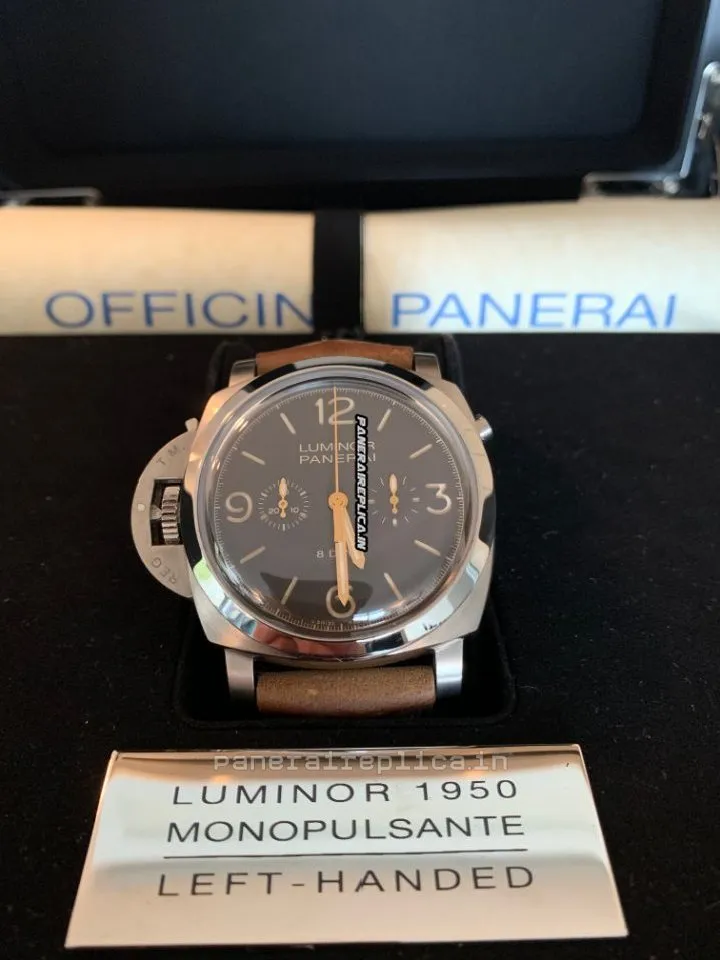 Alternative view of Nice Fake Panerai Special Editions 47mm Titanium Case Mens/unisex Manual Winding Watch