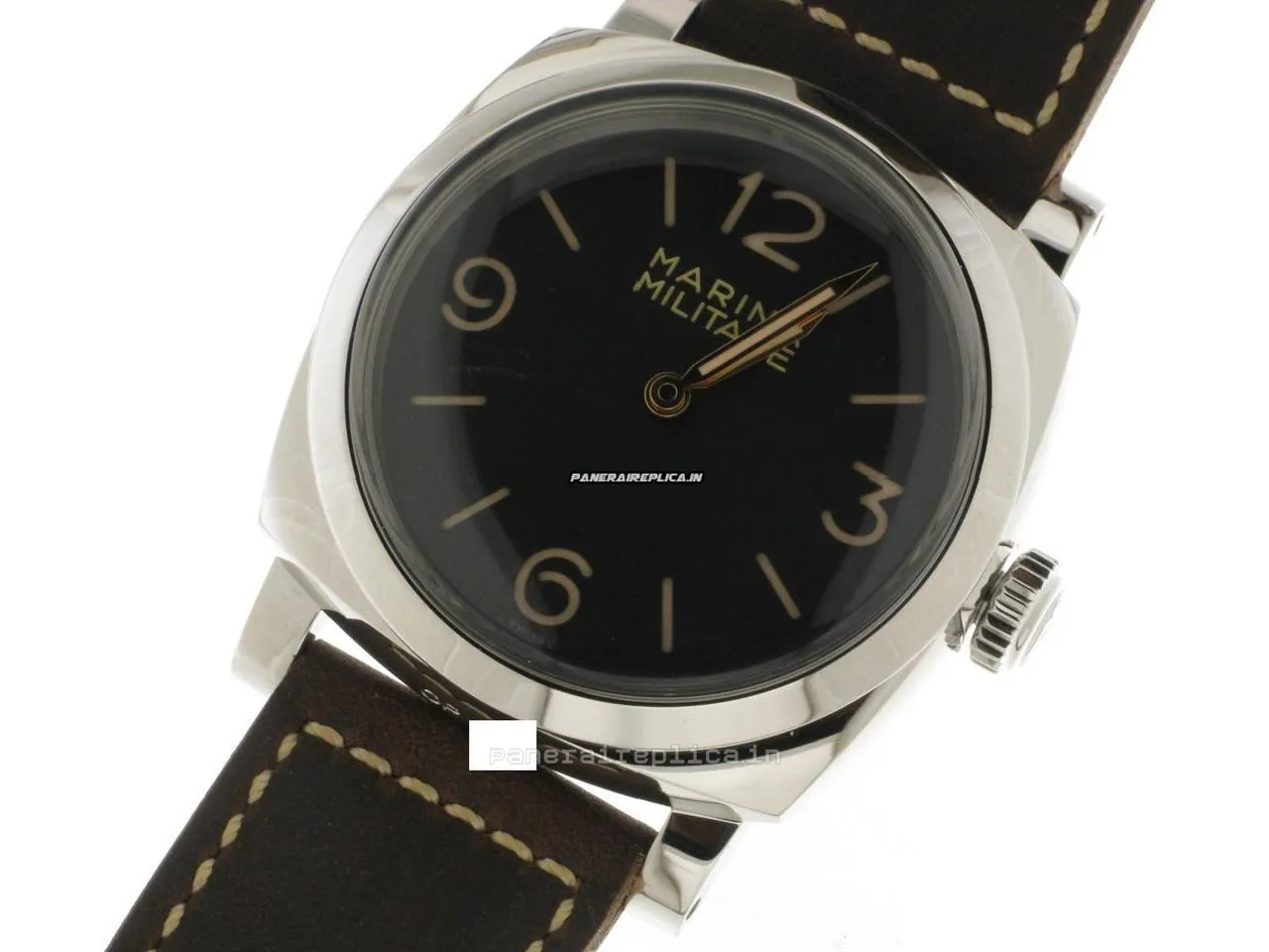 Alternative view of Swiss Clone Panerai Special Editions 47mm Steel Case Mens/unisex Manual Winding Watch