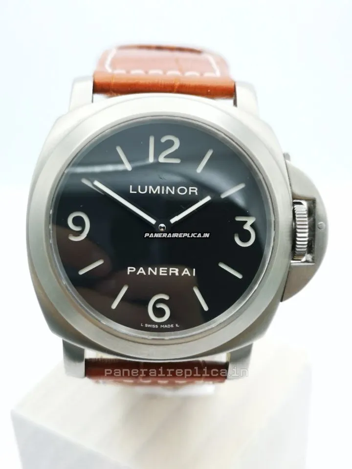 Incredible Copies Panerai Luminor Base 44mm Titanium Case Mens/unisex Manual Winding Watch