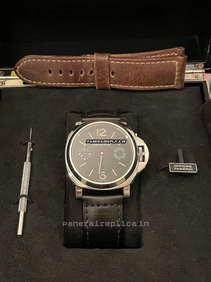 Appealing Copy Panerai Luminor Marina 44mm Steel Case Mens/unisex Manual Winding Watch