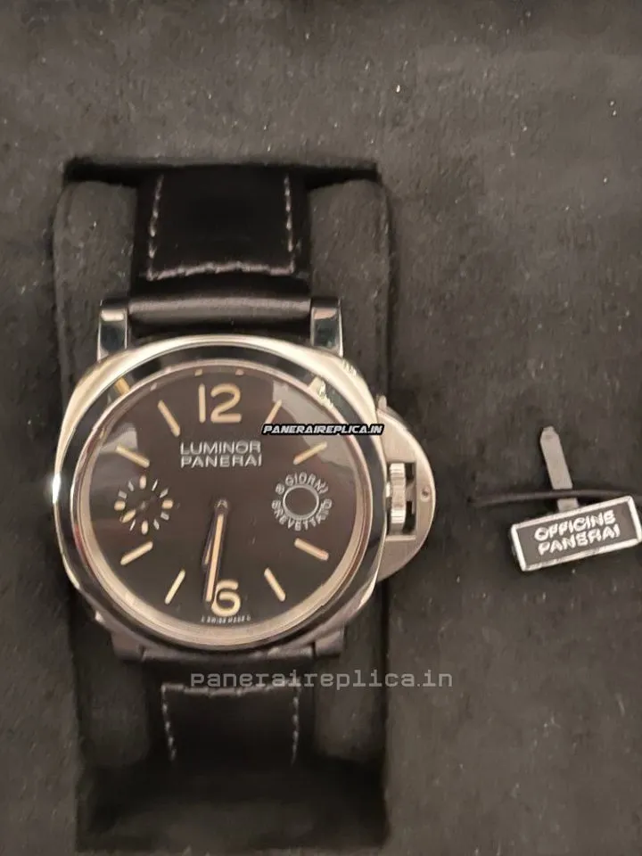 Alternative view of Appealing Copy Panerai Luminor Marina 44mm Steel Case Mens/unisex Manual Winding Watch