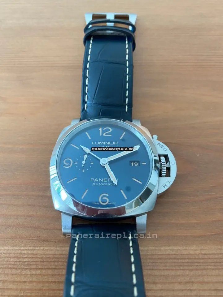Alternative view of Fine Replica Panerai Luminor 1950 44mm Steel Case Mens/unisex Automatic Watch