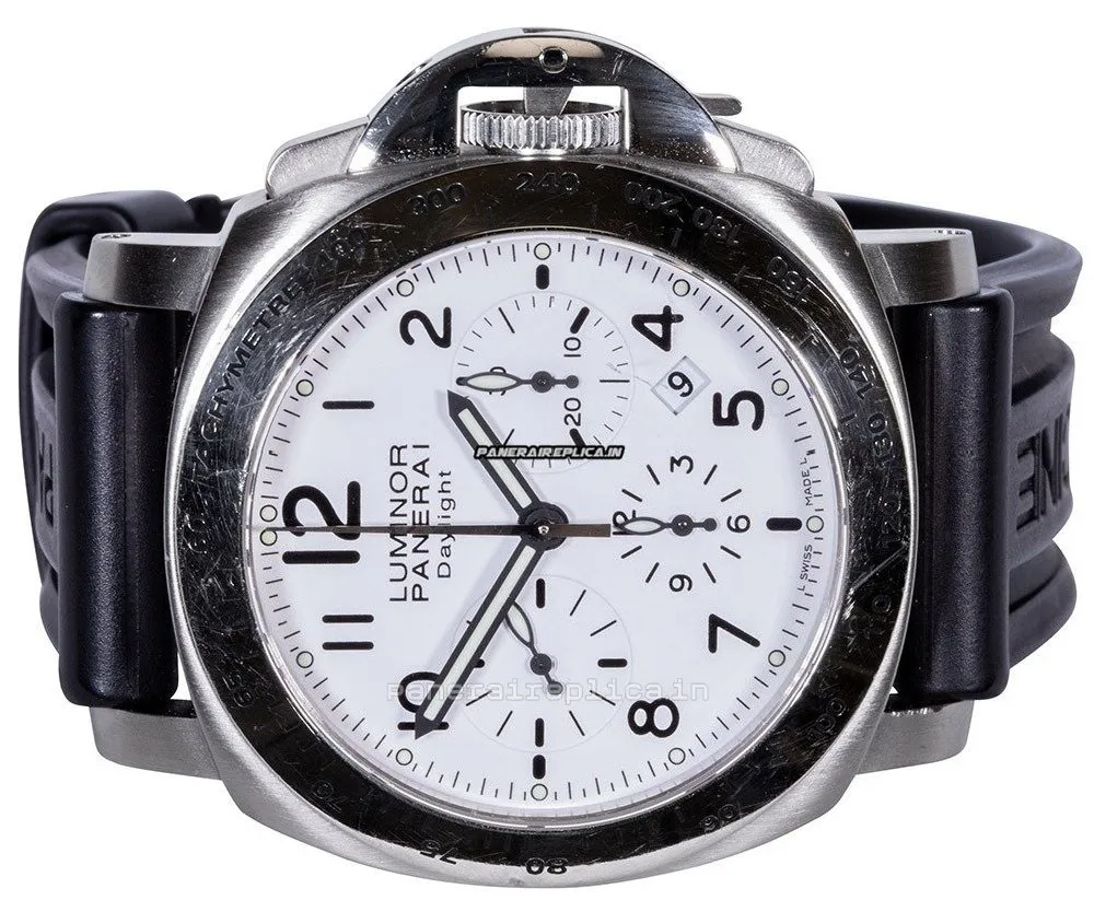 Well Made Clone Panerai Luminor Chrono 44,00mm Steel Case Mens/unisex Automatic Watch