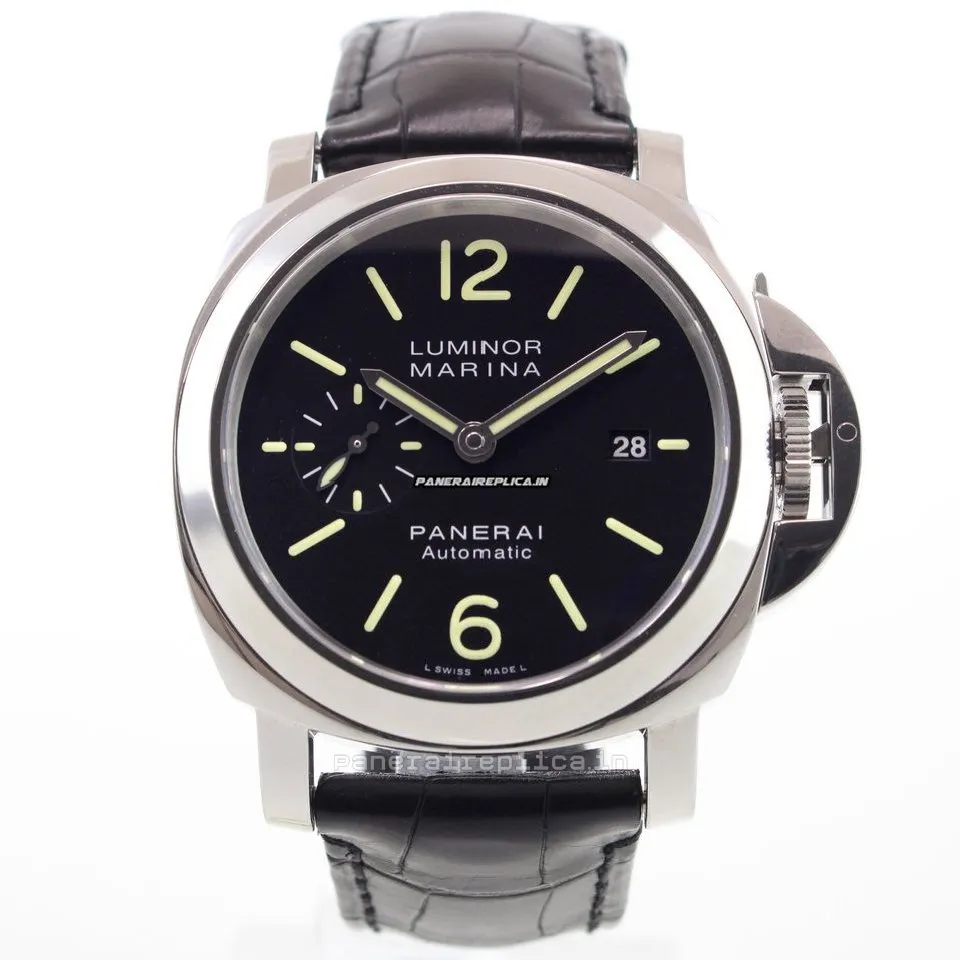 Alternative view of Lovely Replica Panerai Luminor Marina 44mm Steel Case Mens/unisex Automatic Watch