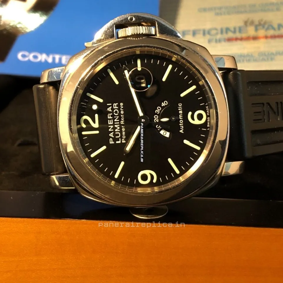 Well Made Copies Panerai Luminor Power Reserve 44mm Steel Case Mens/unisex Automatic Watch