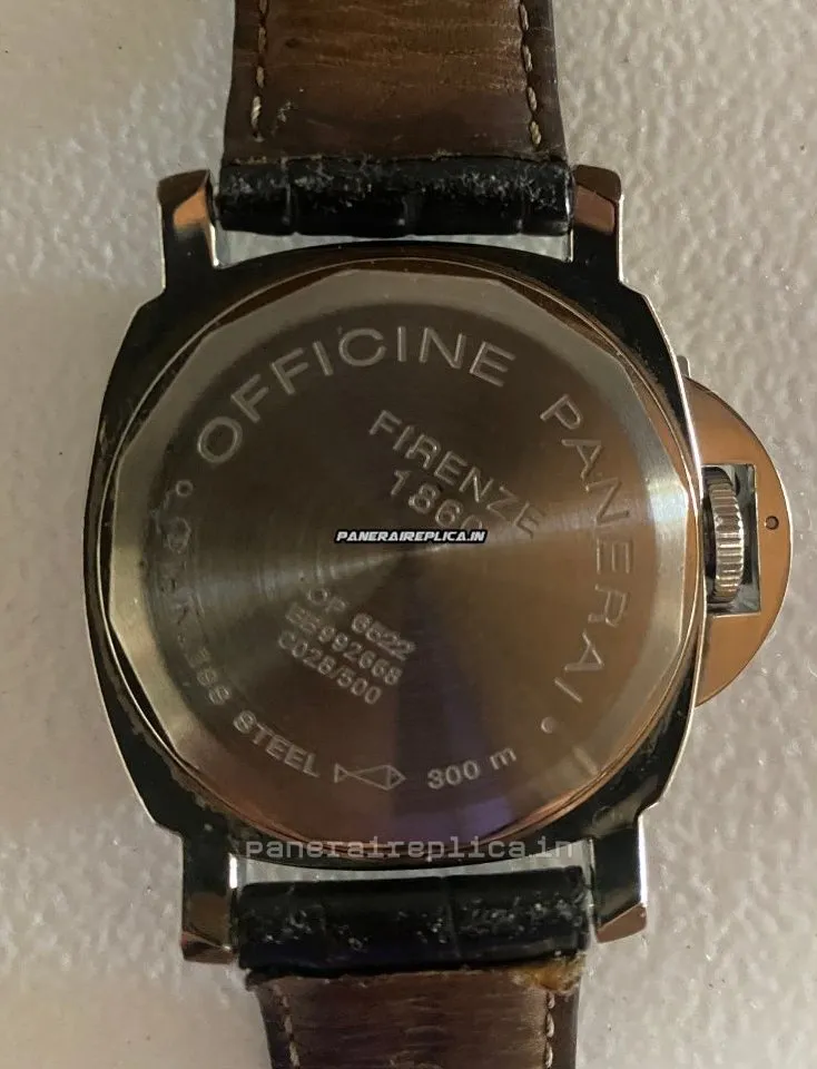 Alternative view of Awesome Imitation Panerai Luminor Marina 44mm Steel Case Mens/unisex Manual Winding Watch
