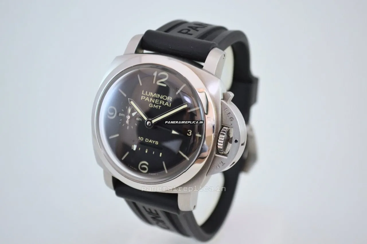 Alternative view of Excellent Fake Panerai Luminor 1950 44mm Steel Case Mens/unisex Automatic Watch