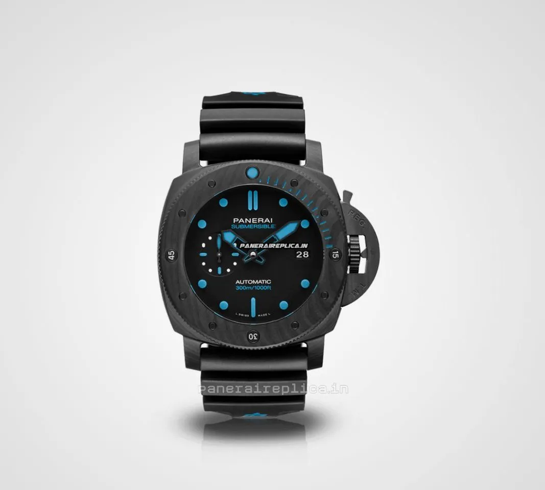 Luxury Fakes Panerai Luminor Submersible 42mm Carbon Case Mens/unisex Automatic Watch